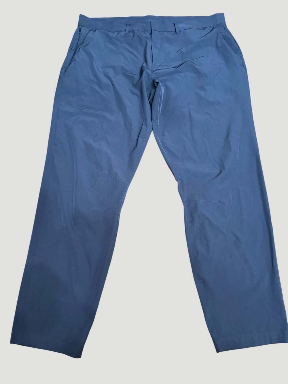 Fabletics Men's The Don Trouser Classic Fit Blue Performance Pants 42x34